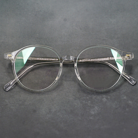 [Loid no.BX-1085]동그란 투명 수제 뿔테안경하루홀릭,남자,여자,수제안경,메탈안경,티타늄안경테,패션안경