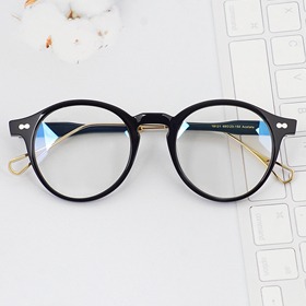 [Loid no.OV-1219]오버사이즈 빈티지 동그란 수제 뿔테안경하루홀릭,남자,여자,수제안경,메탈안경,티타늄안경테,패션안경