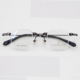 [Loid no.GA-504]레트로 빈티지 베타티타늄 콤비 수제안경테하루홀릭,남자,여자,수제안경,메탈안경,티타늄안경테,패션안경