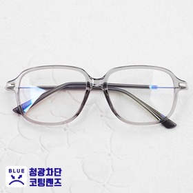 [TR no.BU-8108]오버사이즈 사각 TR 뿔테안경보급형 자외선 청광차단 코팅렌즈하루홀릭,남자,여자,수제안경,메탈안경,티타늄안경테,패션안경