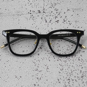 [Optil no.A-8535]오버사이즈 사각 라운드형 패션 투명 뿔테안경 UV렌즈하루홀릭,남자,여자,수제안경,메탈안경,티타늄안경테,패션안경