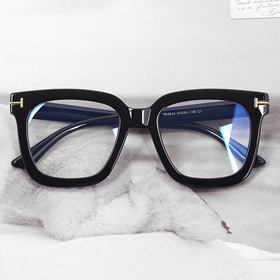 [TR no.O-2643]빅 오버사이즈 레트로 사각 패션 뿔테안경보급형 자외선 블루라이트 차단 렌즈하루홀릭,남자,여자,수제안경,메탈안경,티타늄안경테,패션안경