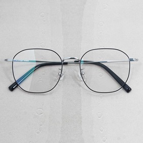 [Titan no.T-1032]다각형 프레임 초경량 가벼운 풀 베타티타늄 안경테하루홀릭,남자,여자,수제안경,메탈안경,티타늄안경테,패션안경