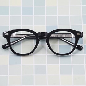 [TR no.BU-5138]동그란 베이직 원형 뿔테 패션 투명안경테보급형 자외선 블루라이트 차단렌즈하루홀릭,남자,여자,수제안경,메탈안경,티타늄안경테,패션안경