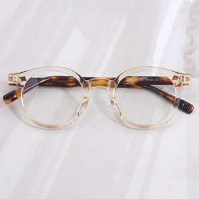 [Loid no.CA-1020]빈티지라운드 동그란 수제안경보급형 자외선 블루라이트 차단렌즈하루홀릭,남자,여자,수제안경,메탈안경,티타늄안경테,패션안경