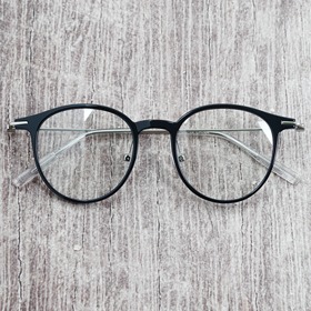 [TR no.BU-6722]남여공용 동그란 원형 라운드 착용감 편한 가벼운 TR 뿔테안경보급형 자외선 블루라이트 차단 렌즈하루홀릭,남자,여자,수제안경,메탈안경,티타늄안경테,패션안경