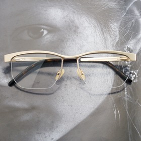 [High grade glass no.PT-9121]사각 반무테 오버사이즈 퓨어 티타늄안경테하루홀릭,남자,여자,수제안경,메탈안경,티타늄안경테,패션안경