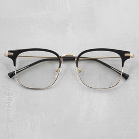[Metal no.BU-7032]빅사이즈 빈티지 스퀘어 패션 하금테안경보급형 자외선 블루라이트 차단 안경하루홀릭,남자,여자,수제안경,메탈안경,티타늄안경테,패션안경