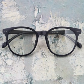 [TR no.BU-1128]오버사이즈 원형 TR 소재 무광 패션 뿔테안경보급형 자외선 블루라이트 차단 렌즈하루홀릭,남자,여자,수제안경,메탈안경,티타늄안경테,패션안경