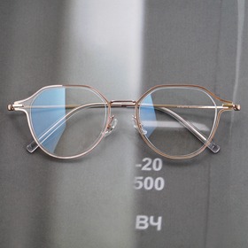 [Nologo no.NB-7785]남녀공용 라운드형 초경량 베타티타늄 소재 솔텍스 안경하루홀릭,남자,여자,수제안경,메탈안경,티타늄안경테,패션안경