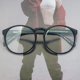 [Humi no.HU-013] 베이직 동그란 원형 국내생산 블루라이트 차단 가벼운 패션 뿔테안경하루홀릭,남자,여자,수제안경,메탈안경,티타늄안경테,패션안경